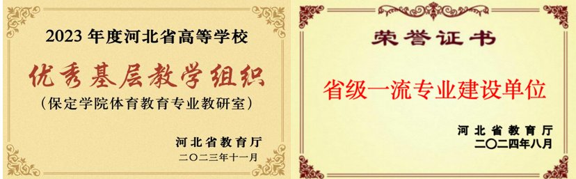 2023年获评河北省高等爱体育官方网
